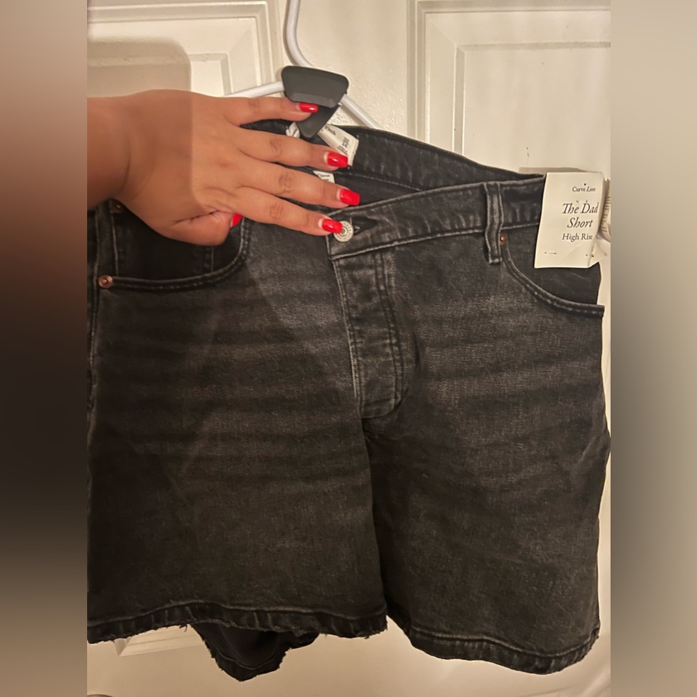 NWT ABERCROMBIE CURVE LOVE DAD SHORTS